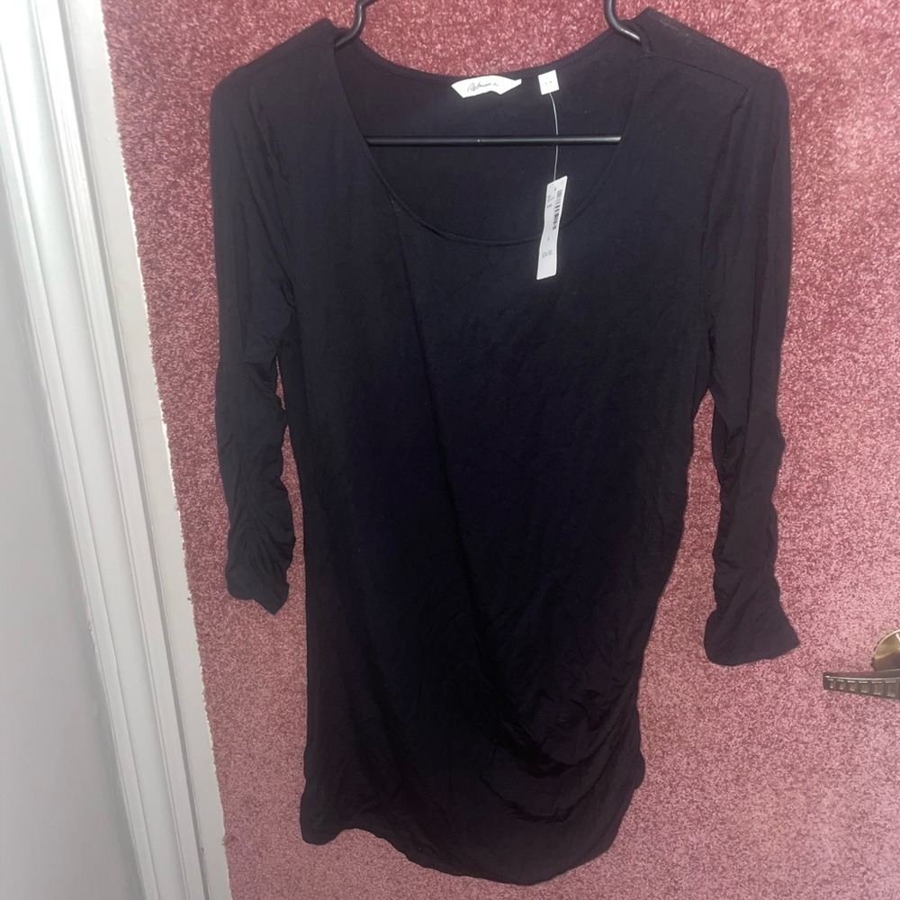 Reitmans Black Tunic Top